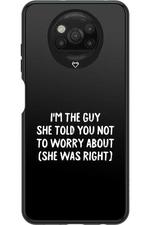 She was right 2.0 - Xiaomi Poco X3 NFC