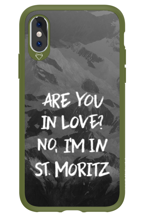I'm in St. Moritz - Apple iPhone XS
