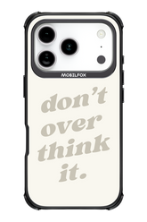 No OverThink - Apple iPhone 17 Pro