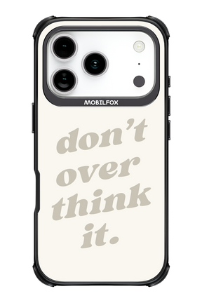 No OverThink - Apple iPhone 17 Pro