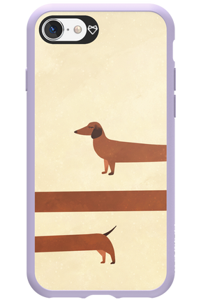 Stretchy Dog - Apple iPhone 8