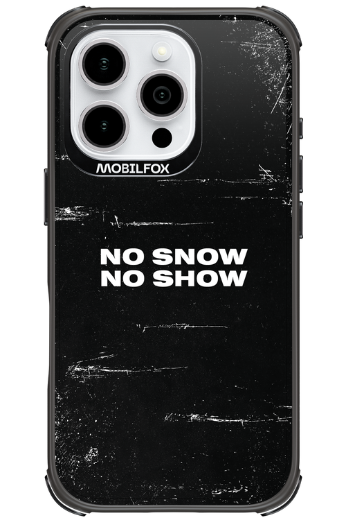 No snow, no show - Apple iPhone 16 Pro