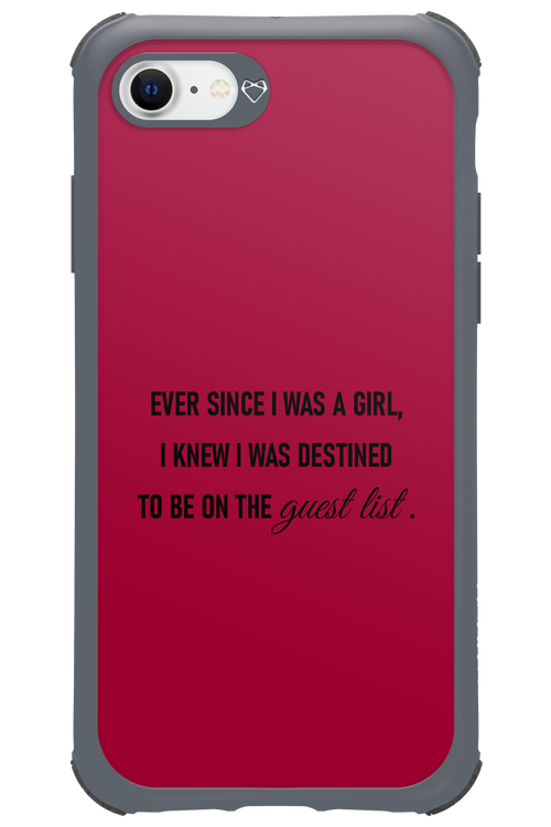 Guest List - Apple iPhone 8