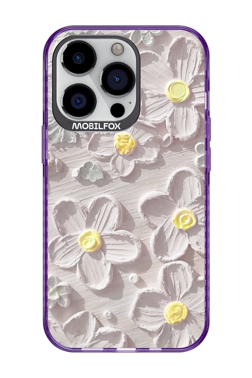 White Flowers - Apple iPhone 13 Pro