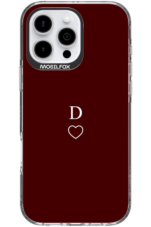 D Burgundia 2.0 - Apple iPhone 16 Pro Max