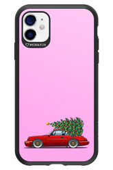 XMAS Car Pink - Apple iPhone 11