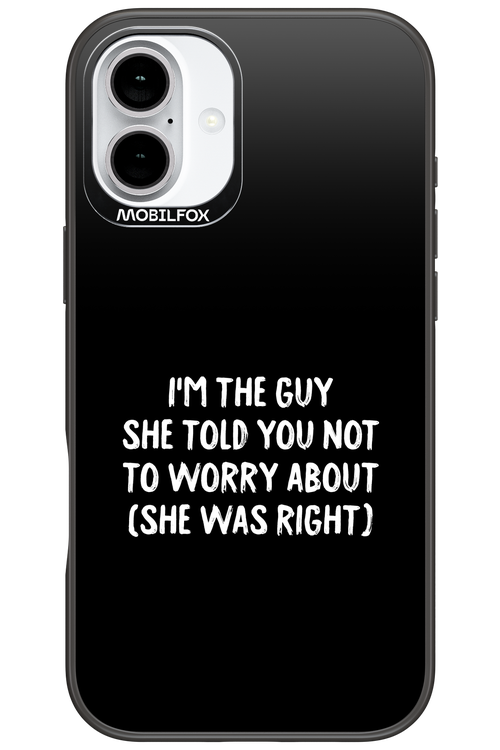 She was right 2.0 - Apple iPhone 16 Plus