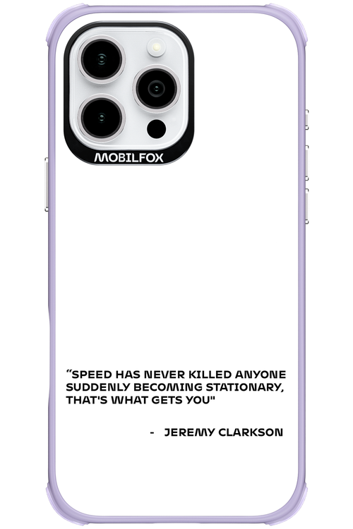 Speed Philosophy 2.0 - Apple iPhone 16 Pro Max