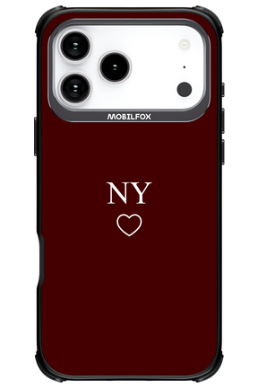 NY Burgundia 2.0 - Apple iPhone 17 Pro Max