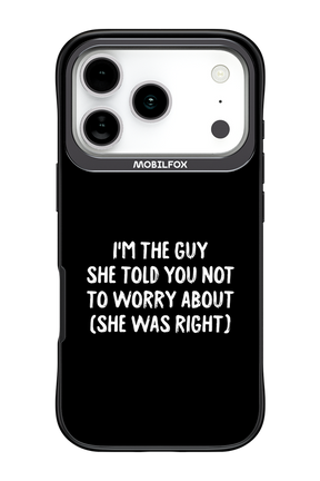 She was right 2.0 - Apple iPhone 17 Pro