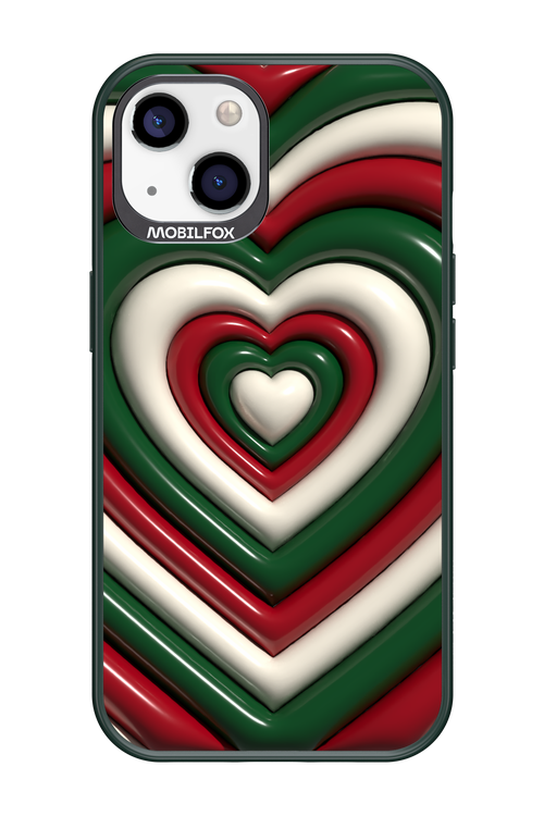 XMAS Hearts - Apple iPhone 13