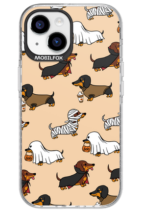 Scary Dachshund - Apple iPhone 15