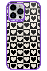 Checkered Heart - Apple iPhone 13 Pro Max