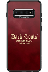Dark Souls (Burgundy) - Samsung Galaxy S10+