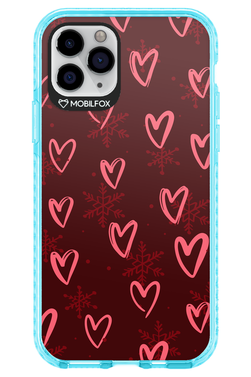 Christmas Hearts - Apple iPhone 11 Pro