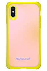 Pastel Peach - Apple iPhone X