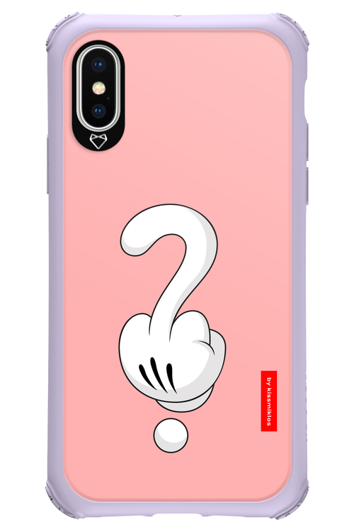 Fuck Hand (Pink) 2.0 - Apple iPhone X