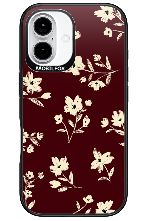 Bloom of Burgundy - Apple iPhone 16