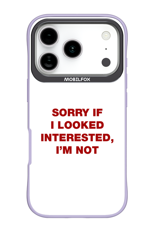 I'm not - Apple iPhone 17 Pro