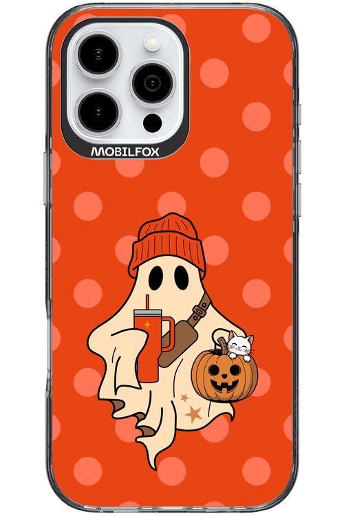 Ghost Girl (Orange) - Apple iPhone 16 Pro Max