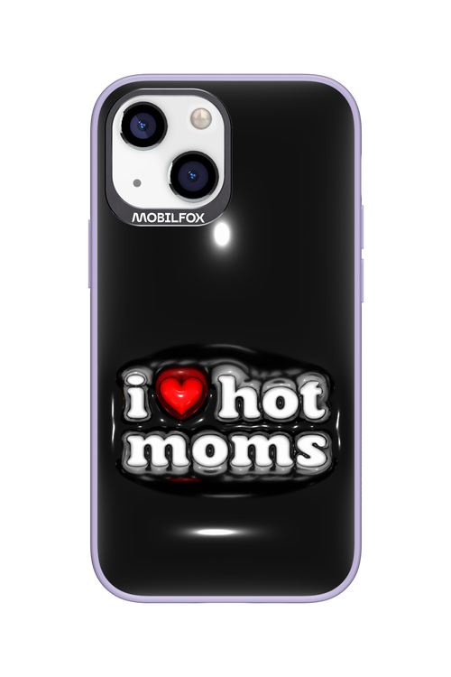 I love hot moms puffer - Apple iPhone 13 Mini