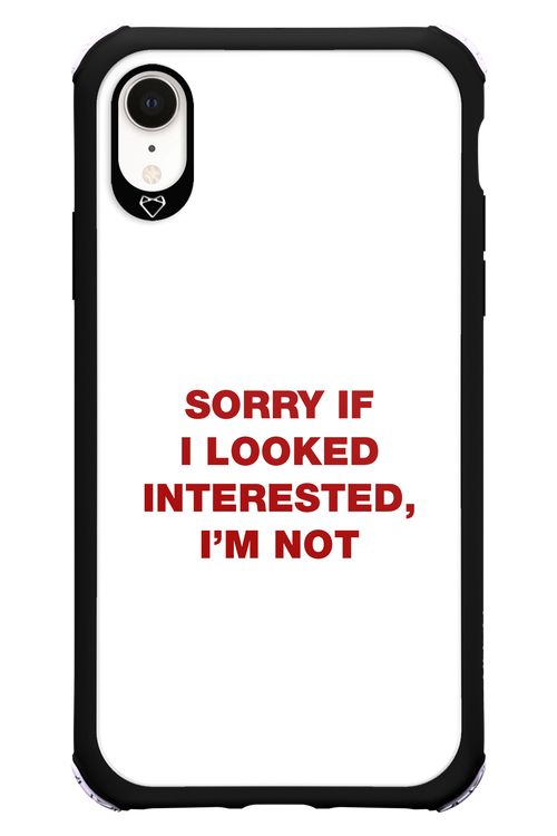 I'm not - Apple iPhone XR