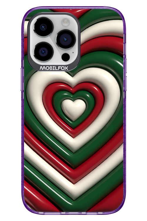 XMAS Hearts - Apple iPhone 14 Pro Max