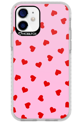 Sprinkle Heart Pink - Apple iPhone 12