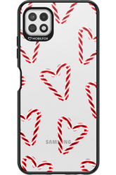 Candy Cane Hearts - Samsung Galaxy A22 5G