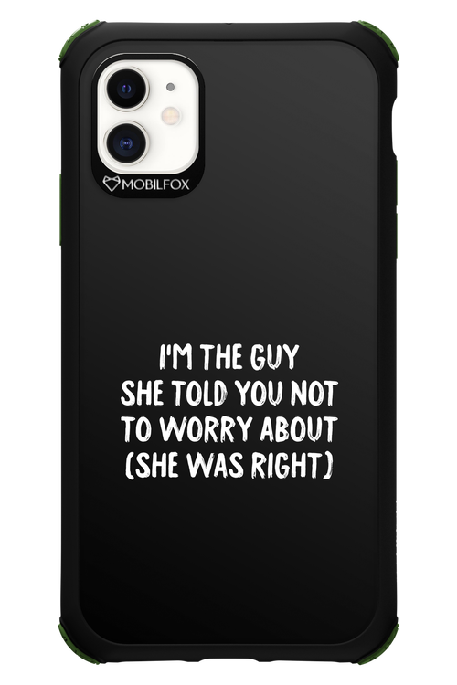 She was right 2.0 - Apple iPhone 11