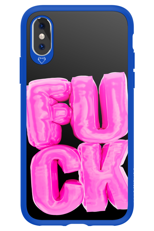 F*ck Black - Apple iPhone XS