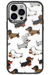 Scary Dachshund (Transparent) - Apple iPhone 13 Pro Max
