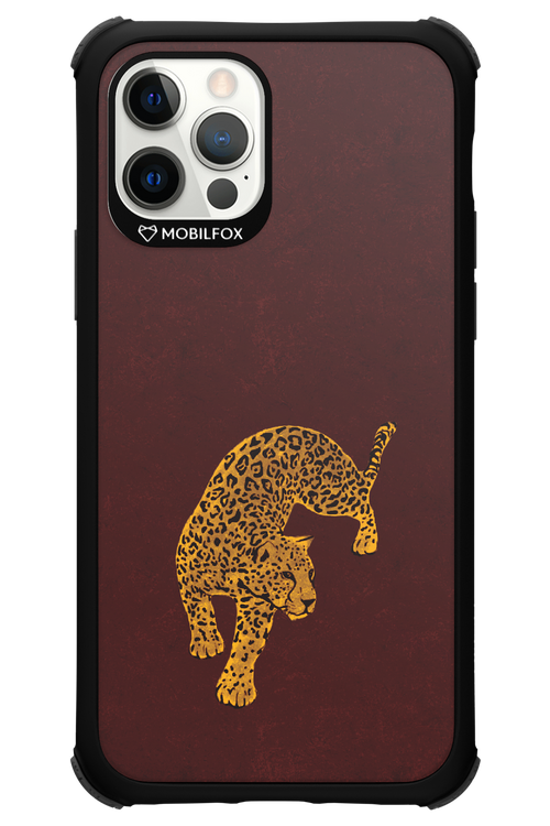 Burgundy Leopard - Apple iPhone 12 Pro