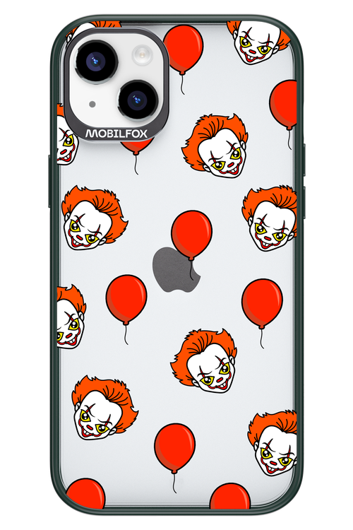 Mystery Clown (Transparent) - Apple iPhone 14 Plus