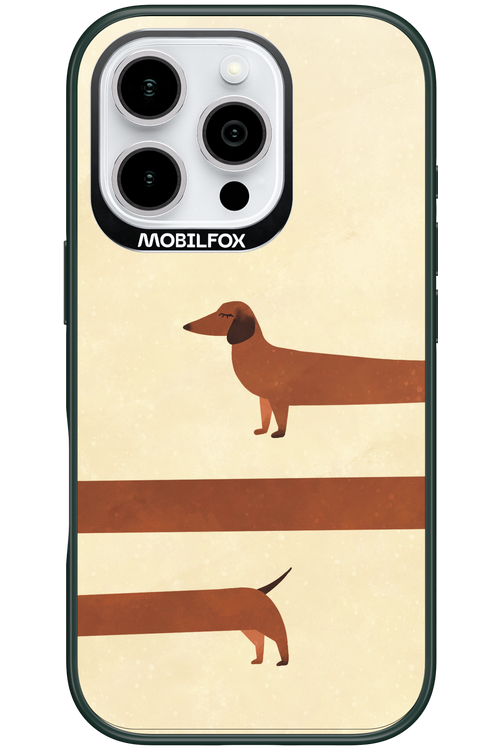 Stretchy Dog - Apple iPhone 16 Pro