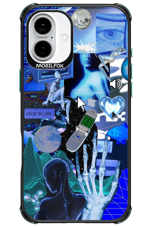 Blue Cyber - Apple iPhone 16 Plus