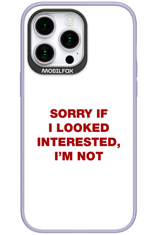 I'm not - Apple iPhone 15 Pro Max