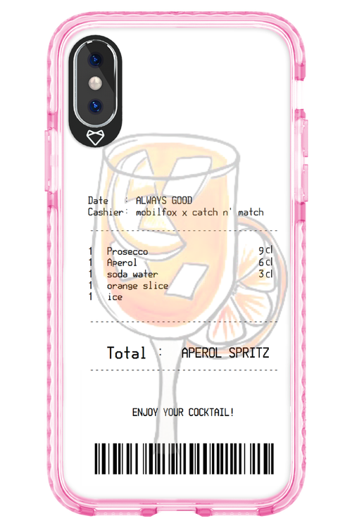 aperol spritz cocktail - Apple iPhone X