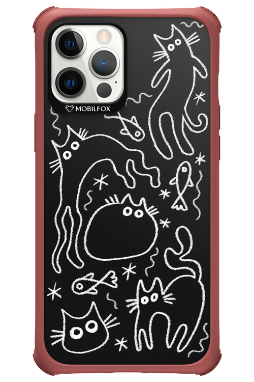 CHALK_CATS - Apple iPhone 12 Pro Max