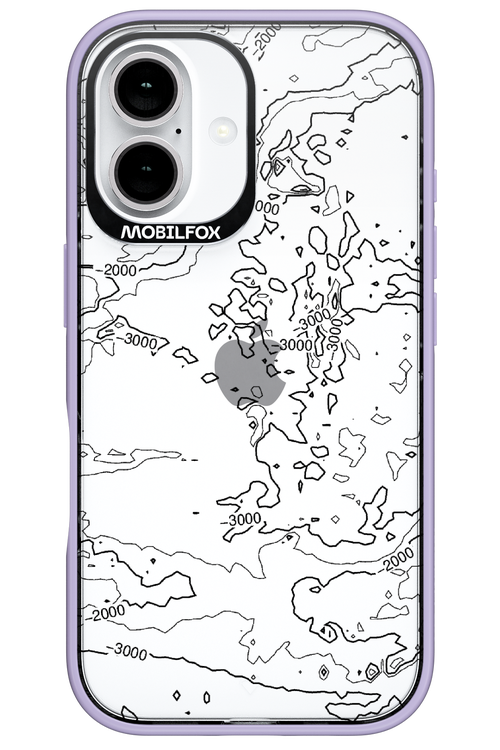 Contour Map - Apple iPhone 16