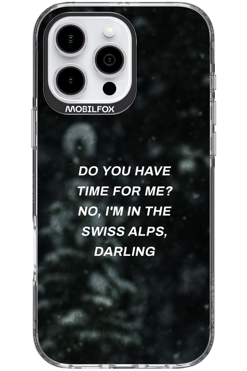 Swiss Alps - Apple iPhone 16 Pro Max