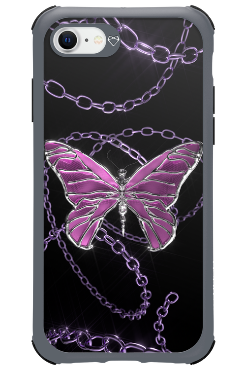 Butterfly Necklace - Apple iPhone 7