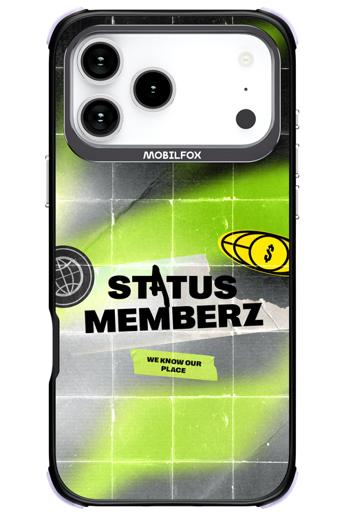 Status Memberz - Apple iPhone 17 Pro Max