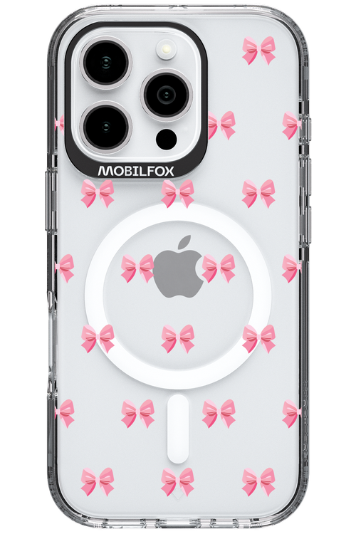 Pinky Bow - Apple iPhone 16 Pro