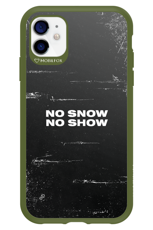 No snow, no show - Apple iPhone 11