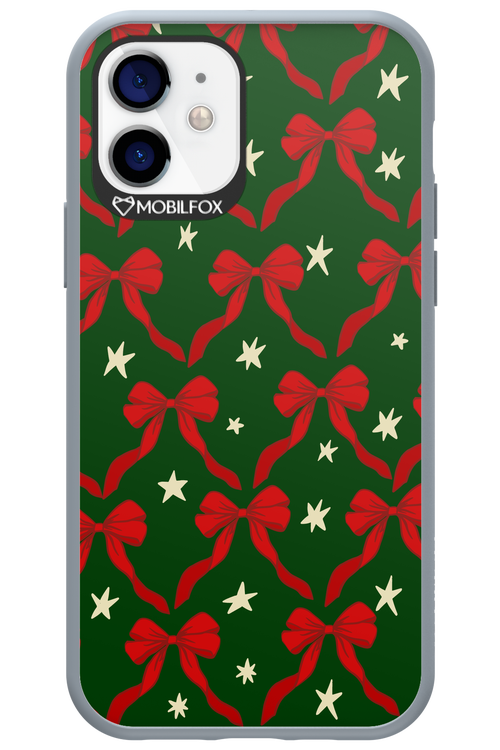 Bow & Stars (Green) - Apple iPhone 12