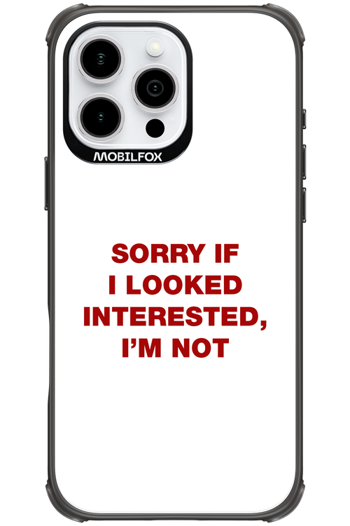 I'm not - Apple iPhone 16 Pro Max