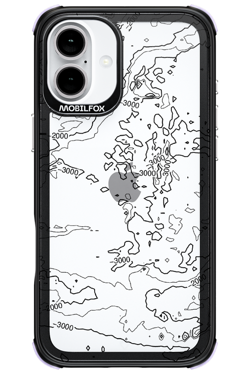 Contour Map 2.0 - Apple iPhone 16 Plus