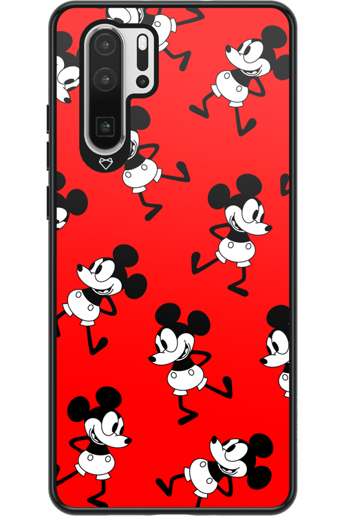 Iconic Mouse (red pattern) - Huawei P30 Pro
