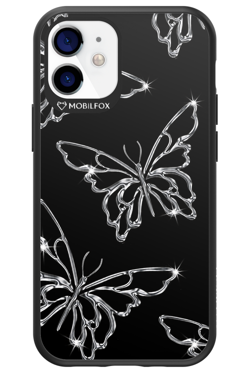 Silver Butterfly 2.0 - Apple iPhone 12 Mini